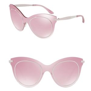 NEW Dolce & Gabanna Pink Mirrored Sunglasses